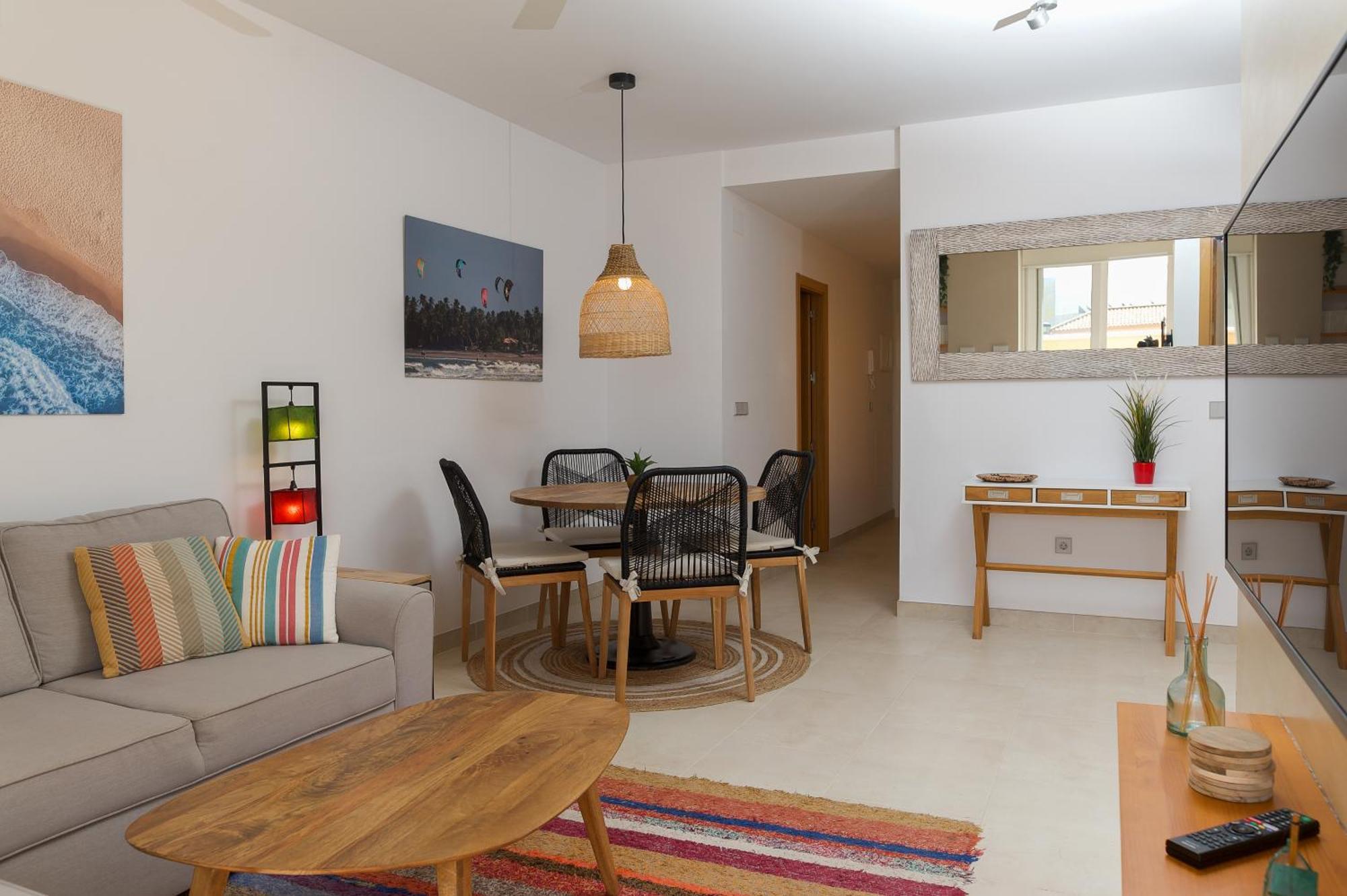 Deja Blue - Tarifa Rent Modern Penthouse Lägenhet Exteriör bild