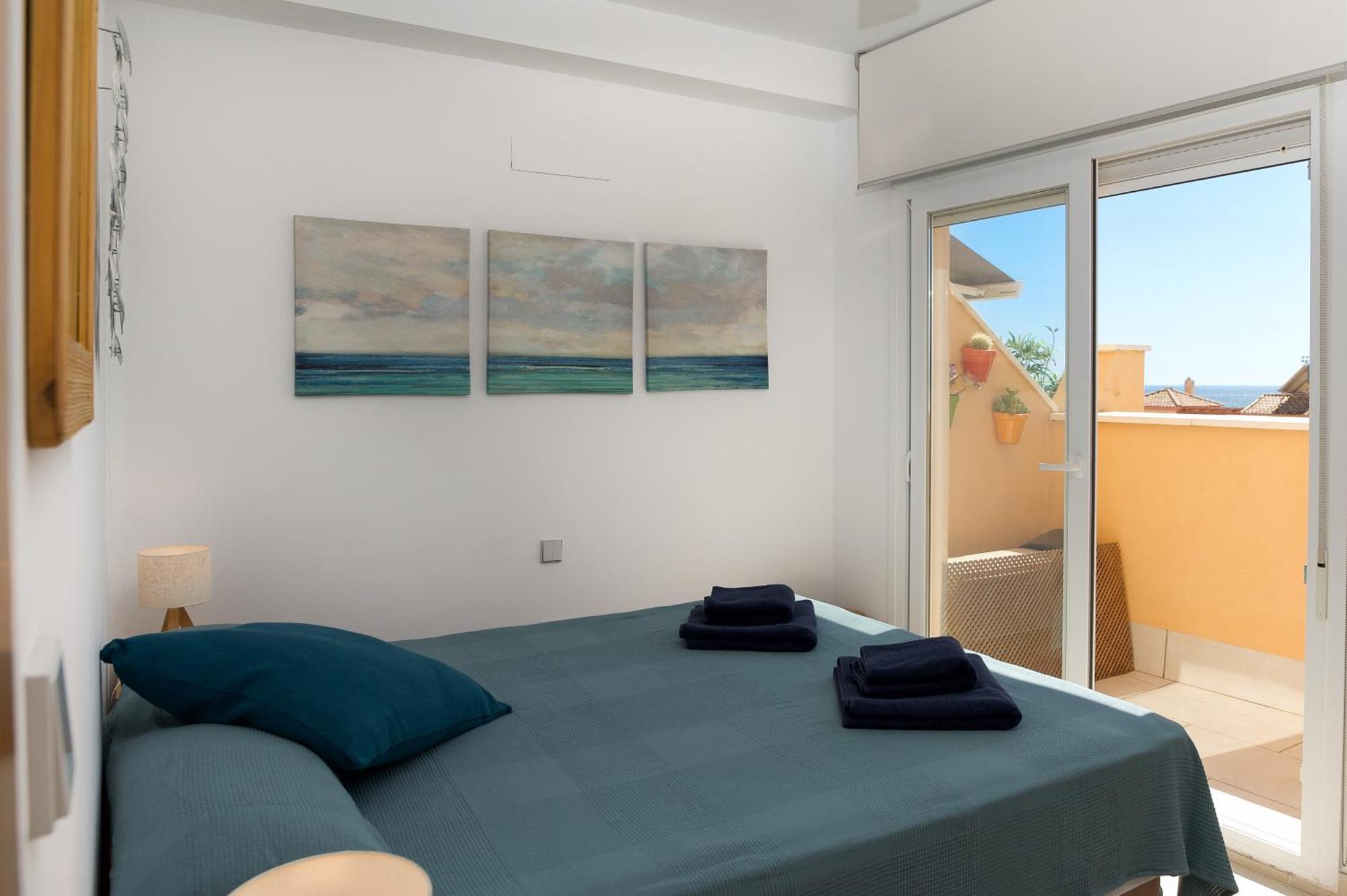 Deja Blue - Tarifa Rent Modern Penthouse Lägenhet Exteriör bild