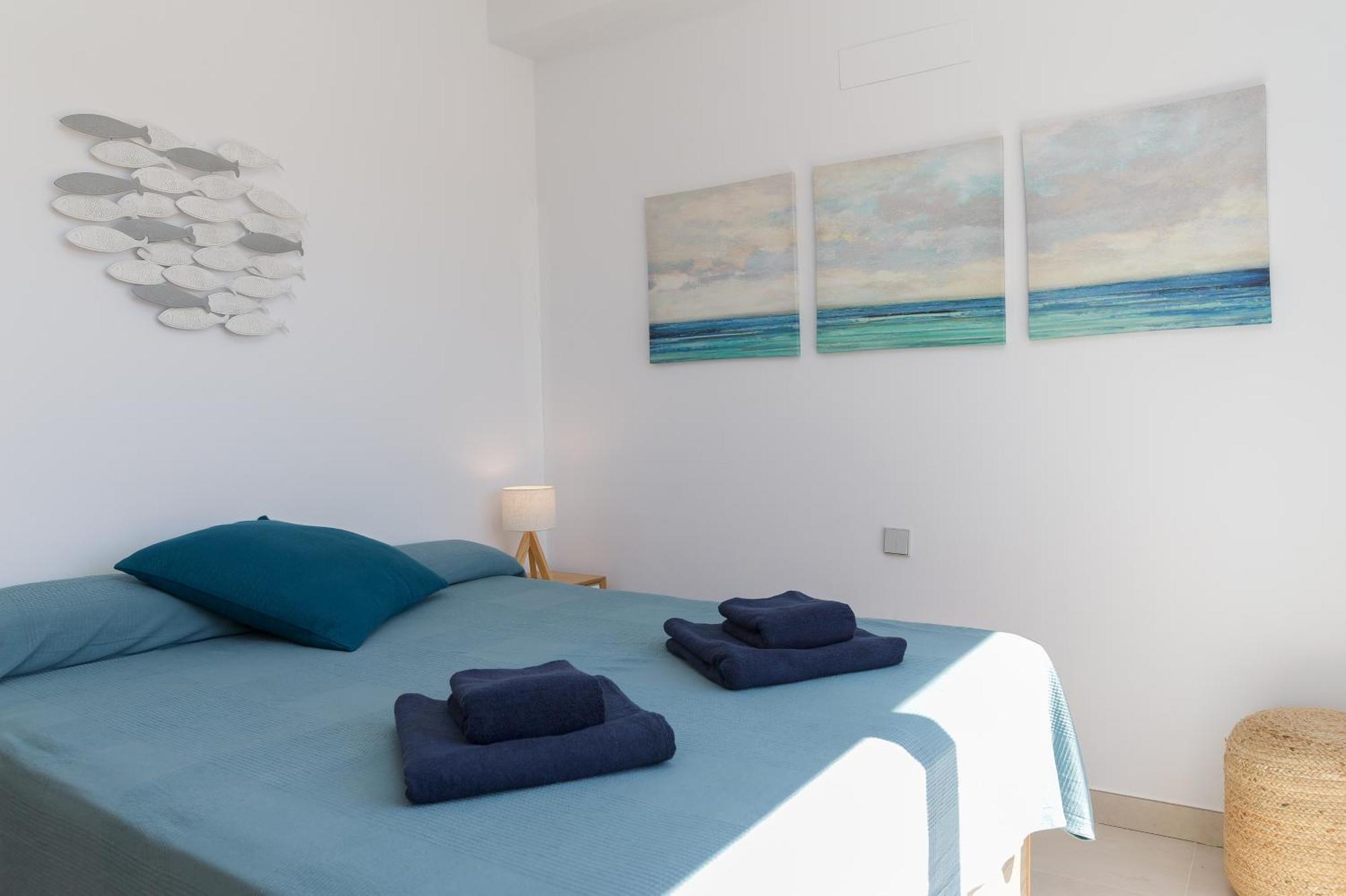 Deja Blue - Tarifa Rent Modern Penthouse Lägenhet Exteriör bild